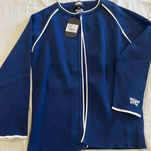 B05006 PXG Cardigan Womens XS Ribbed Knit Sweater Golf NWT